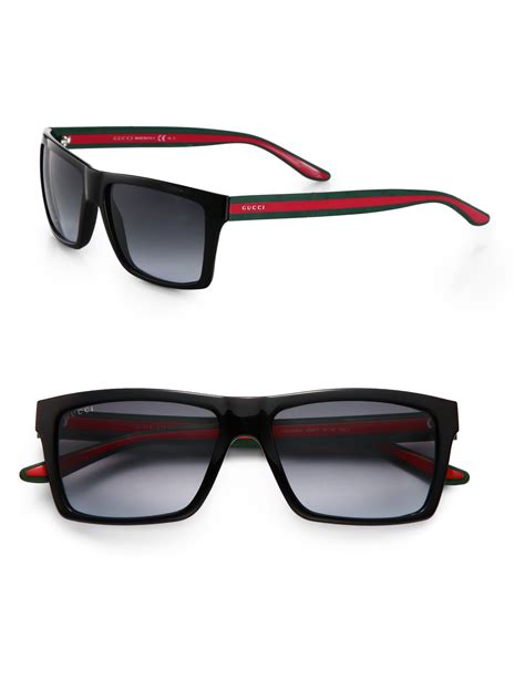 gucci black sunglasses men|gucci polarized sunglasses men's.